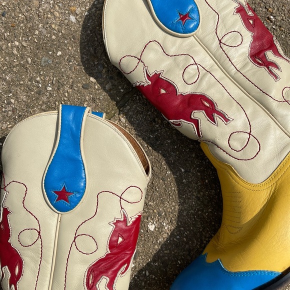 vintage cowboy boots - Picture 3 of 5